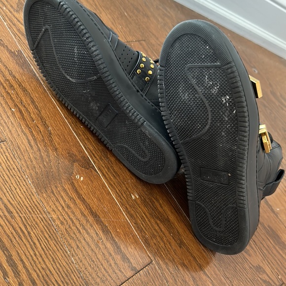 Black Leather Versace Sneakers - Picture 11 of 11